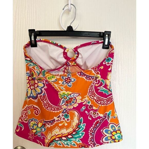 Chaps Bandeau Swim Top - Picture 2 of 3